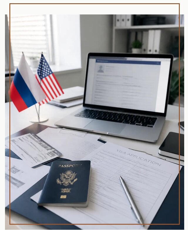 Оформление визы в США для туристов и бизнеса в Бирске