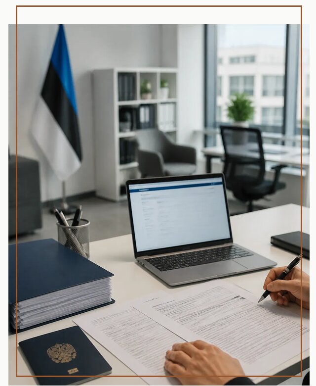 Оформление ВНЖ в Эстонии для переезда и легального проживания в Бирске